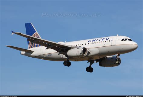 N808ua United Airlines Airbus A319 131 Photo By Paul Brito Id 1542087