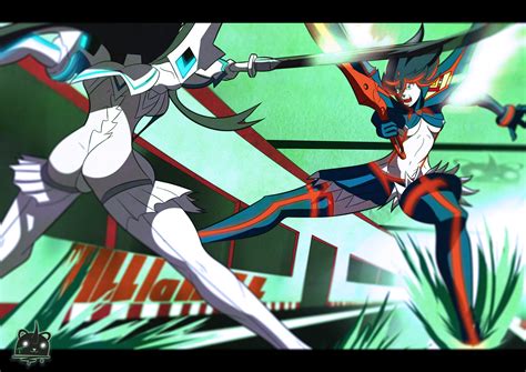 Matoi Ryuko Vs Kiryuin Satsuki By Tuskat On Deviantart