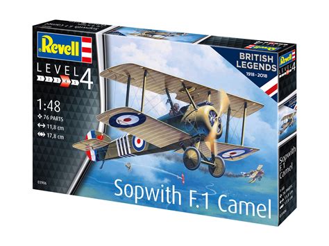 Revell Sopwith Camel Th Scale Plastic Model Kit Years Raf Special
