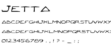 Jetta Font Script Handwritten