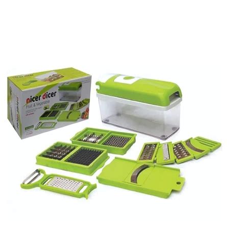 Plastic Green 20 In 1 Nicer Dicer For Vegetable Cutting At Rs 82piece