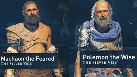 Assassin S Creed Odyssey Kill Machaon The Feared Polemon The Wise