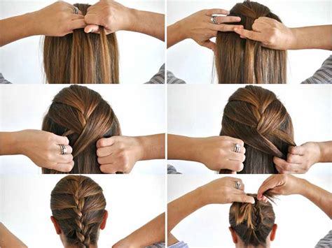 Start off with hair in the front of your head, as it's easier to control. The A - Z Guide Of How To French Braid Your Own Hair - Lewigs