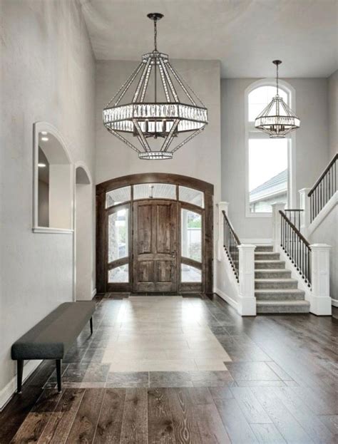 Foyer Lighting Ideas High Ceiling Small Entrance Impressive For Your