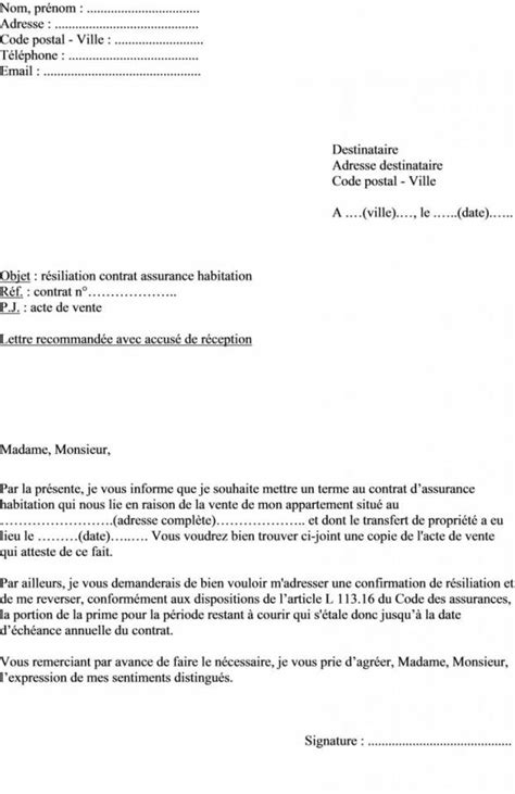 Jun 25, 2019 · si vous souhaitez quitter votre logement, vous devez rédiger une lettre de résiliation de bail et l'envoyer en courrier recommandé avec avis de réception à votre bailleur. courrier resiliation assurance maison - Modele de lettre type