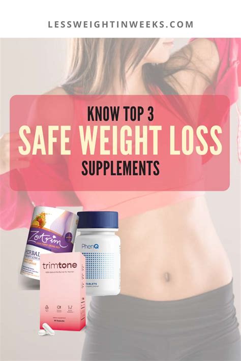best natural weight loss supplements products and ingredients explained