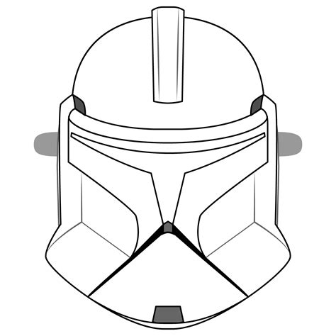 Clone Trooper Maskenvorlage Basteln Mit Papier Vorlagen Zum