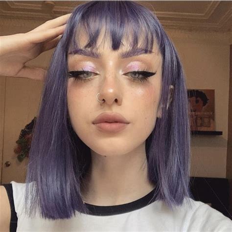 review for blue violet realistic natural wig yv42523 hair dye colors hair inspiration color