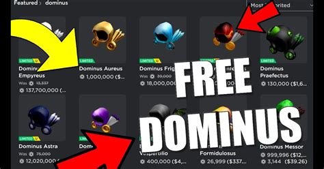 Roblox Toy Codes For Dominus Noob Gets A Free Roblox Dominus