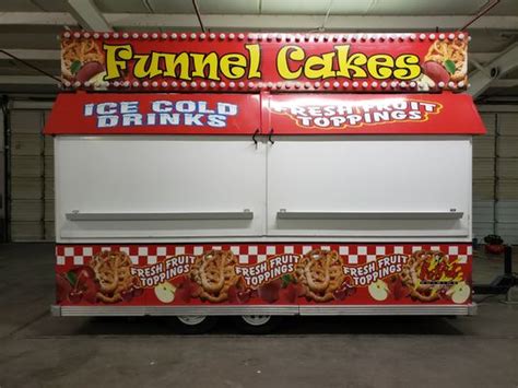 We bring the fair to you with our truck, trailer, tent or drop off set up. Funnel Cake Concessions Trailer - RH / Vendor / 1991 - For ...