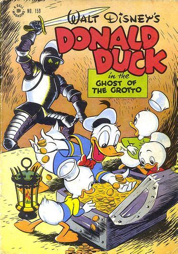 Ghost Of The Grotto Donald Duck Comic Disney Posters Old Comic Books