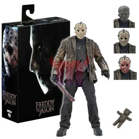 Neca Freddy Vs Jason Friday The 13th Jason Voorhees Ultimate 7 Action