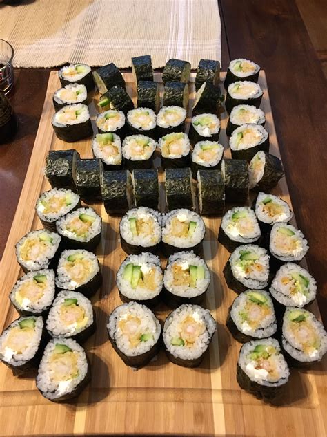 Homemade Sushi Rfood