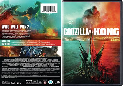 Godzilla Vs Kong Dvd Cover Rgodzilla