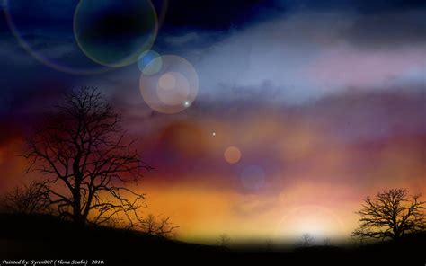 Twilight Landscape By Syren007 On Deviantart