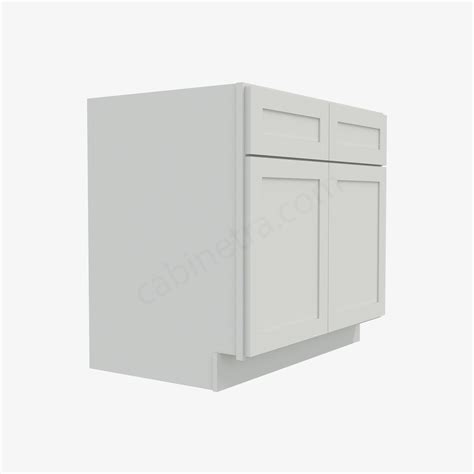 Ice white shaker kitchen cabinets. AW-SB36B Sink Base Cabinet | Forevermark Ice White Shaker ...