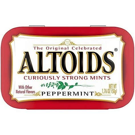 Altoids Classic Peppermint Spearmint Cinnamon Wintergreen Breath