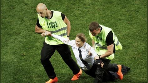 Russia Jails Pussy Riot Members Who Invaded Pitch During Fifa World Cup 2018 Final World News