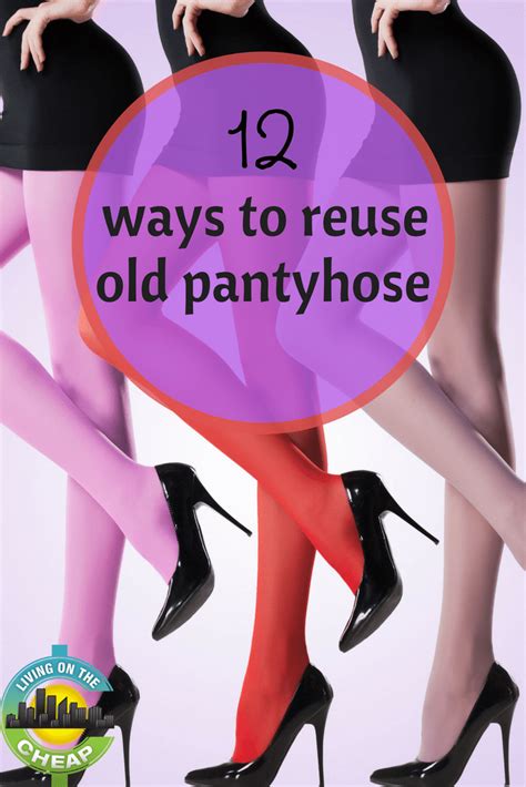 thrifty ways to reuse old pantyhose recycle old clothes pantyhose recycle clothes