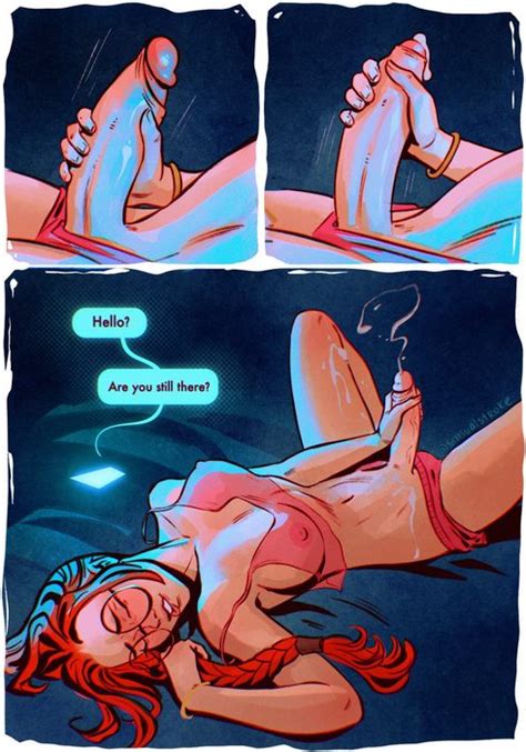 Late Night Text Sensualstroke Porn Cartoon Comics