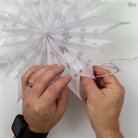 Easy 3 D Paper Snowflake Stars The Navage Patch