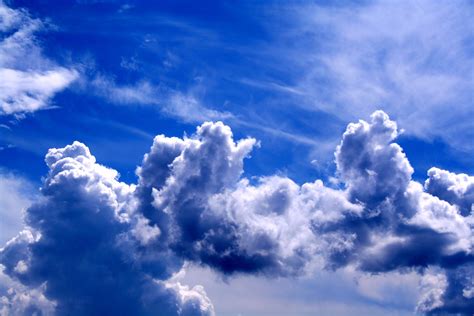Free Photo Sky And Clouds Blue Cloud Clouds Free Download Jooinn