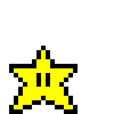 Check out our mario pixel art selection for the very best in unique or custom, handmade pieces from our figurines & knick knacks shops. piq - 8 Bit Star | 100x100 pixel art by Stormer466