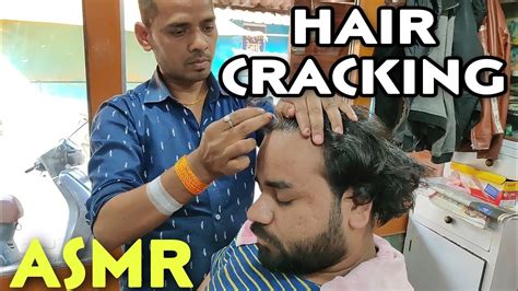 Hair Popping Head Massage 💈hair Cracking Asmr Indian Barber Youtube