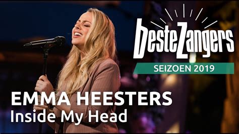Emma Heesters Inside My Head Beste Zangers 2019 Youtube