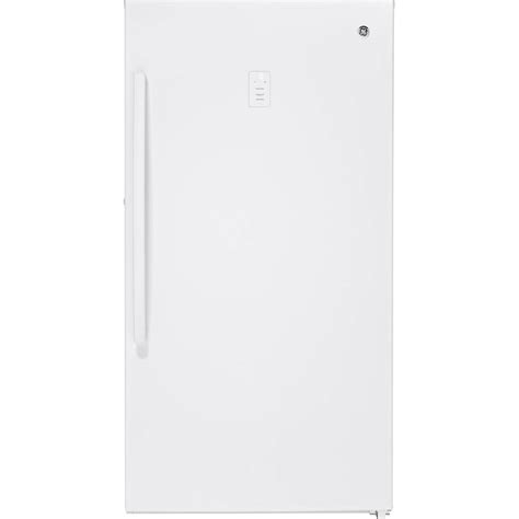 Ge 17 3 Cu Ft Frost Free Upright Freezer White At Pacific Sales