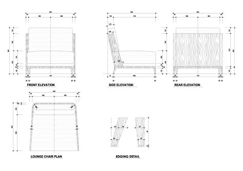 Chair Cad Files Dwg Files Plans And Details Ph