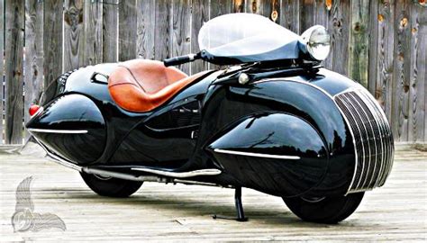 Art Deco 1930 Henderson Motorcycle Frank Westfall Im