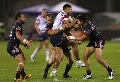 (canada, us, kent, australia, new zealand) a male domestic chicken (gallus gallus domesticus) or other gallinaceous bird. VIDEO Sydney Roosters vs New Zealand Warriors highlights ...