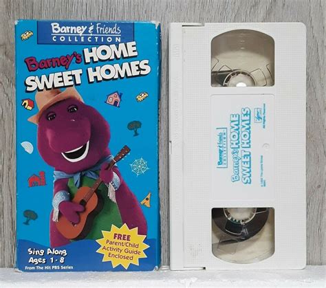 Barney Barneys Home Sweet Homes Vhs 1993 For Sale Online Ebay In