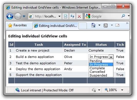 Edit Individual Gridview Cells In Asp Net Codeproject