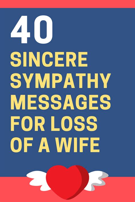 40 Sincere Sympathy Messages For Loss Of Wife