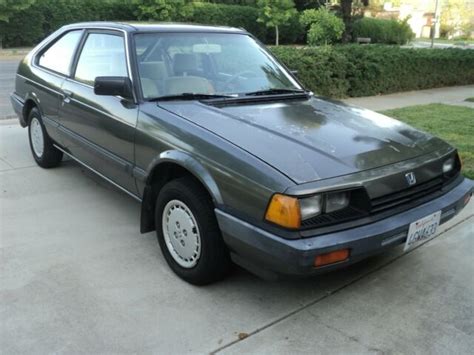 1985 Honda Accord One Owner Car Super Low Miles Look At This One Of
