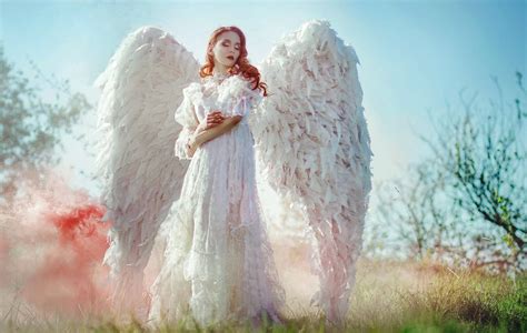 Ezhe Vika Garden Angels White Angel Angels Among Us Fairy Angel