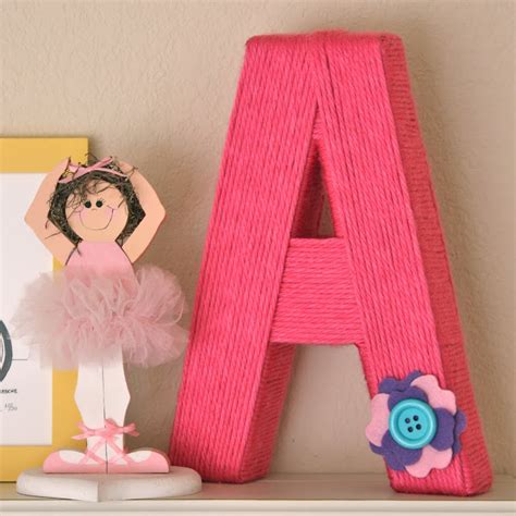 Christina Williams Yarn Wrapped Letters