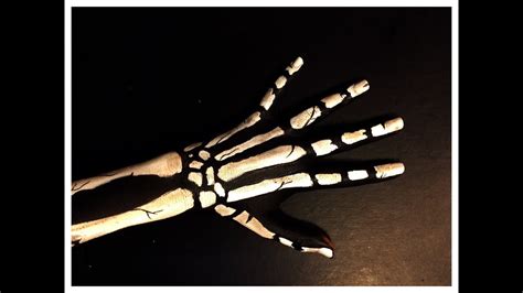 Skeleton Hand Body Paint Youtube