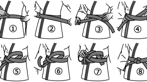 How To Tie A Karate Belt On A Child How To Ewq