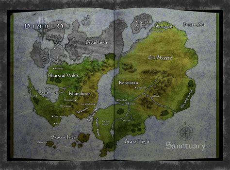 Diablo 2 World Map