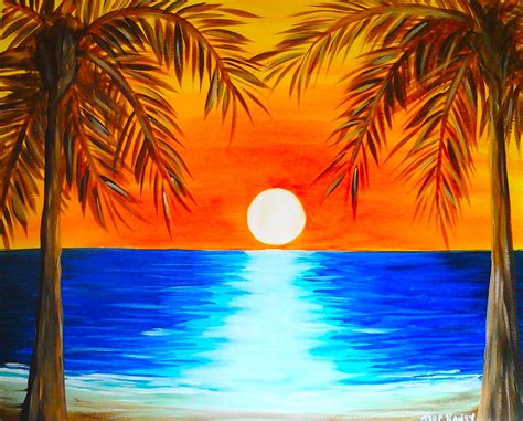 Https://tommynaija.com/draw/how To Draw A Beach Sunset