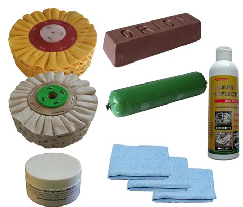 178mm Airflow Alloy Aluminium Polishing Kit