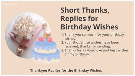 75 Thank You Replies For Birthday Wishes Trending Us