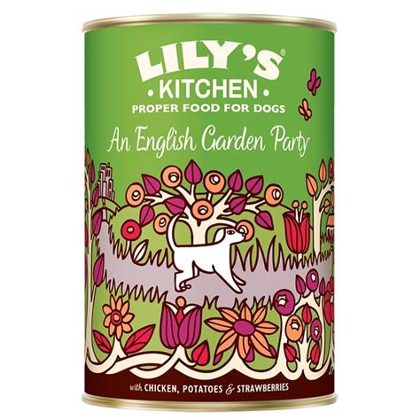 Lilys Kitchen An English Garden Party Wet Dog Food 400g Feedem