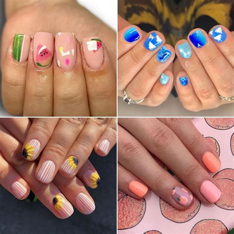 125 Cute Summer Nail Designs Colorful Ideas Trends And Art 2021