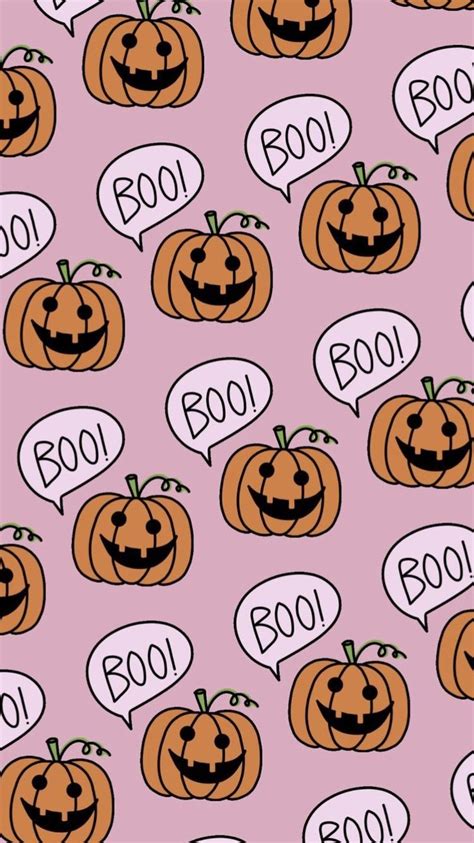 Boo Wallpaper Halloween Wallpaper Iphone Cute Fall