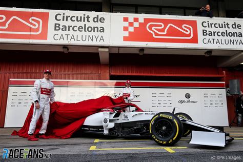 Alfa Romeo C38 Presentation Circuit De Catalunya 2019 · Racefans