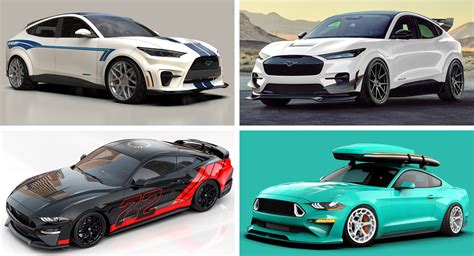 Ford Bringing Five Mustangs To Sema Including A Shelby Mach E Gt